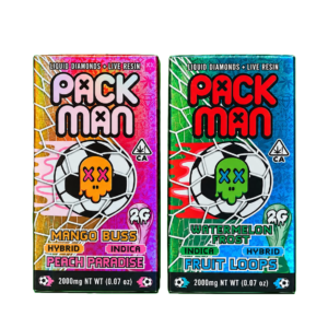 Pack Man Live Resin Liquid Diamonds 2G Disposable