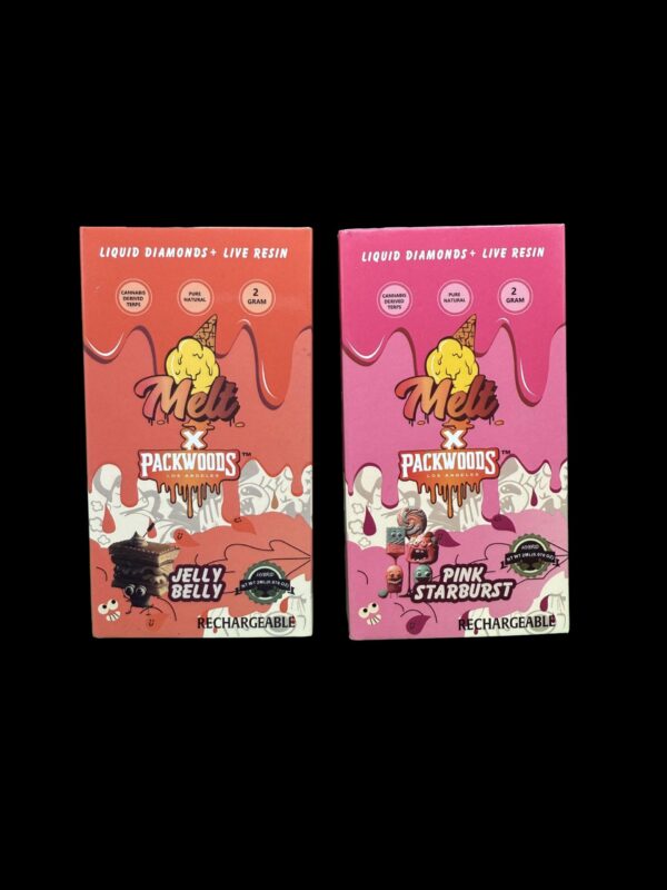PackWoods X Melt Live Resin 2G Disposables