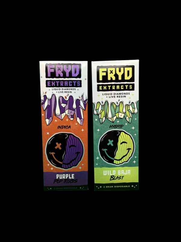 FRYD Liquid Diamonds + Live Resin Extracts 2G Disposables