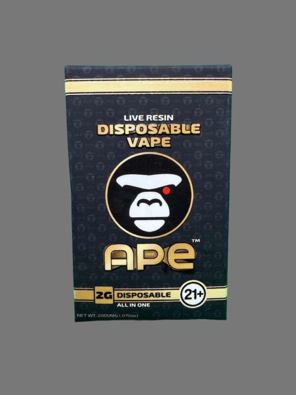Ape Live Resin 2G Disposables