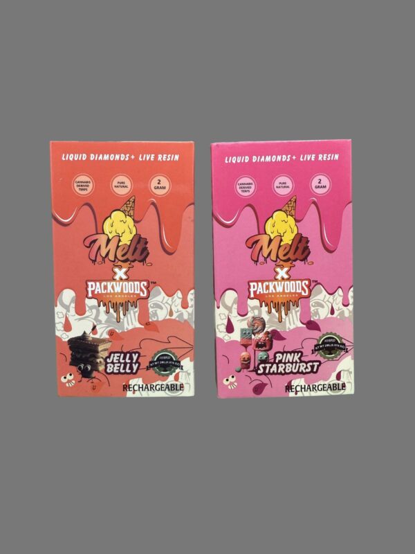 PackWoods X Melt Live Resin 2G Disposables
