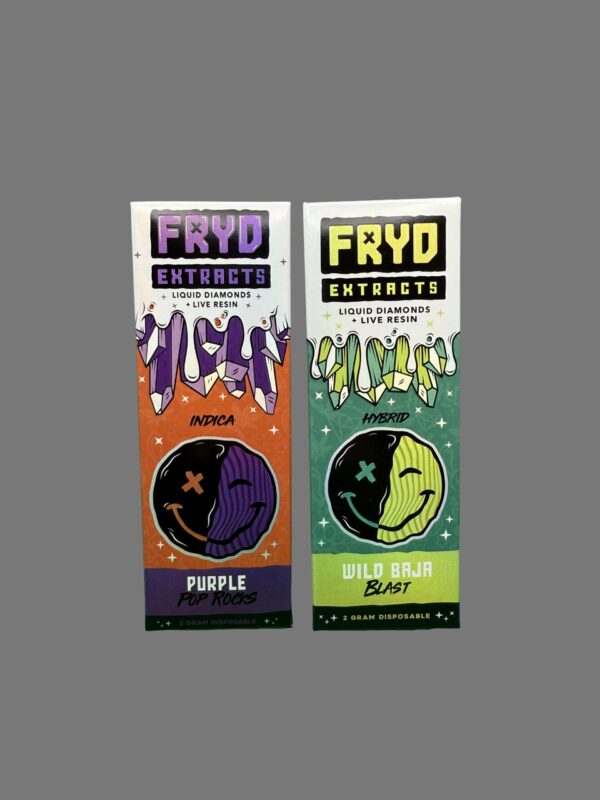 FRYD Liquid Diamonds + Live Resin Extracts 2G Disposables