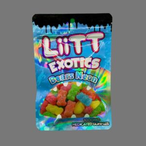 LiiTT Exotic Neon Bear Gummies 1000MG