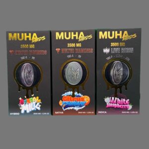 Muha Meds Live Resin X Melted Diamonds 3.5G Disposables