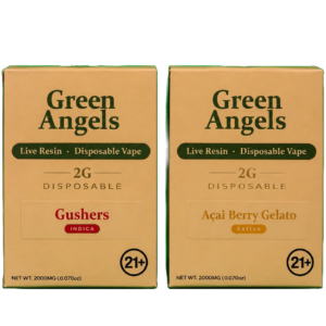 Green Angels Live Resin 2G Disposable